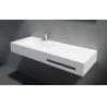 Buy cheap Smooth Seamless Wall Hung Basin High Strength Renewable And Formable from wholesalers