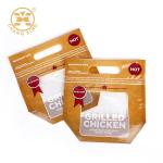 0.5kg Antifog Rotisserie Plastic Microwave Safe Packaging For Frozen Food Roast