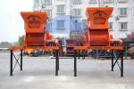 18.5 Kw Js500 Cement Mixer Machine, Industrial 30s - 45s Twin Shaft Concrete