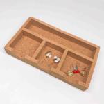 Natural Cork Desk Tray Cork Desk Organizer Home Office Storage