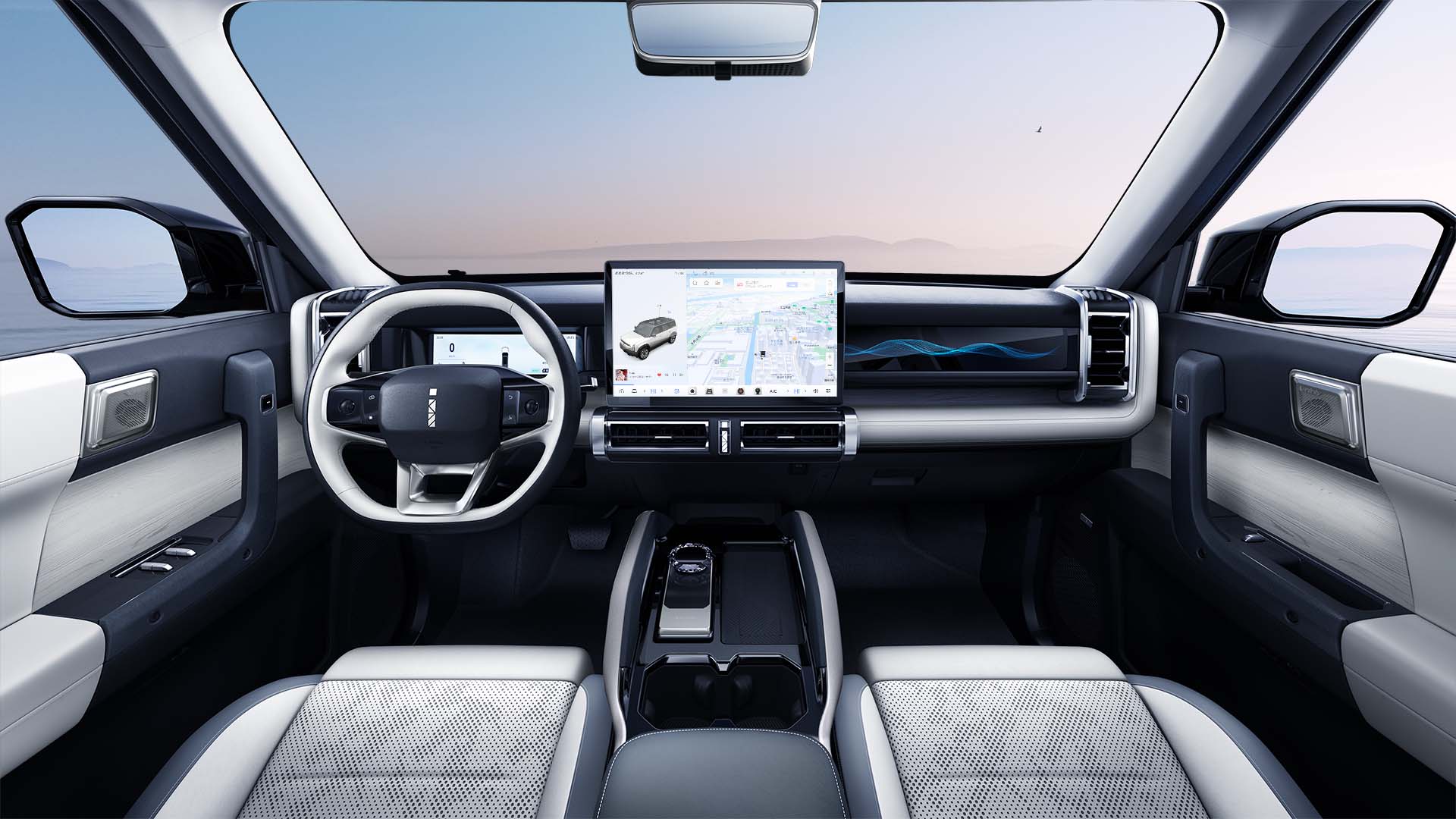Chery iCar V23 The Latest Fashionable Energy Vehicle with a Body Size of 4406x1910x1715 mm