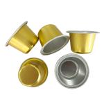 Aluminum Foil Nespresso Compatible Empty Capsule for Sustainable Coffee