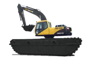Wholesale 20 Ton Swamp Excavator Cummmins Engine For Deepening Of Waterways And River Deltas from china suppliers