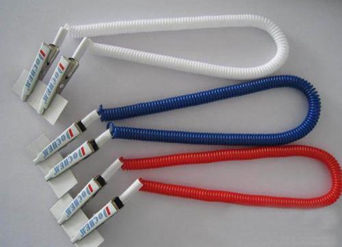 High quality China factory direct coil plastic dental patient clips chains