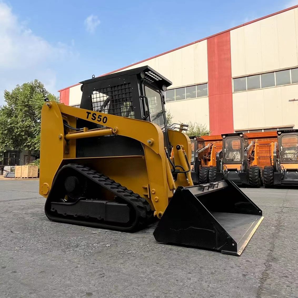 2800 kg Multifunctional Backhoe Auger Grapple Attachments for SNSC Skid Steer Loader