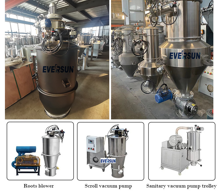 High Precision Portable Vacuum Transfer System Vacuum Loader For Powder 110V-480V
