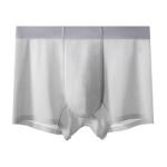 Knitted Mens Seamless Boxer Briefs Ice Silk Breathable Men'S Underwear