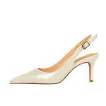 8999-1 European And American Style Simple Stiletto High-Heeled Shallow Mouth And