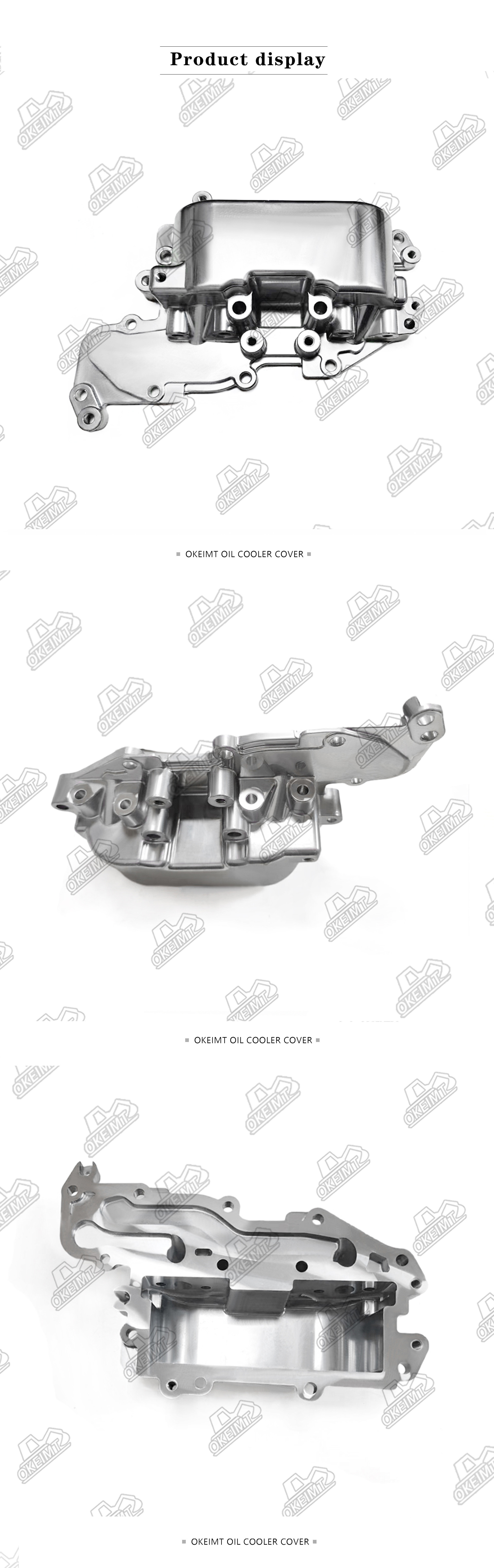 C4.4 Oil Cooler Cover For Perkins 1104 series CAT