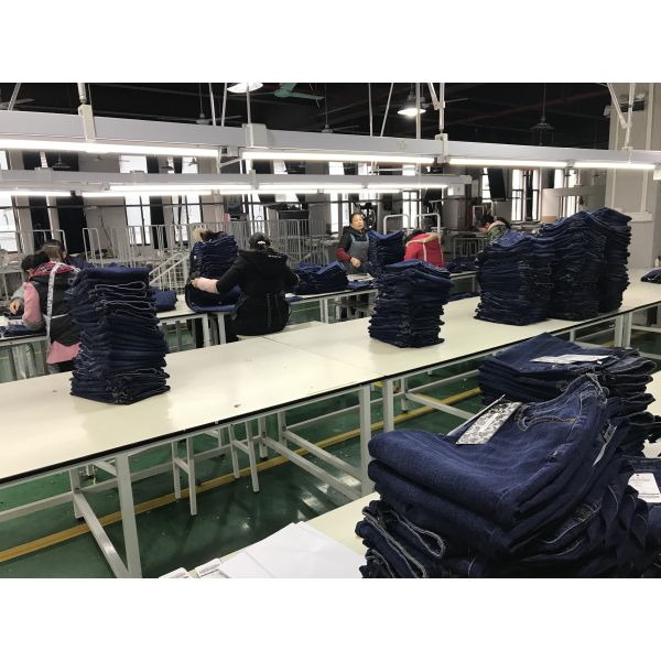 9.2oz Light Weight Stretch Denim Fabric for Fashion Accessories-Shoes Dark Blue Lightweight