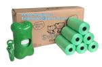 Branded dog poop bags / pet waste bag / bags on roll, dog waste bags and