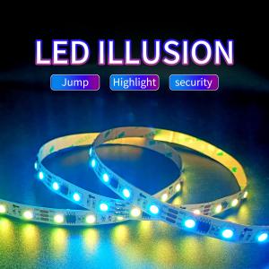 Wholesale 5050 RGB Bar Colorful Running Lamp Flexible Neon Light Band from china suppliers