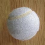 natural rubber bladder toy tennis balls