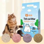 Low Tracking Flushing Cat Litter High Absorption Biodegradable Kitty Litter