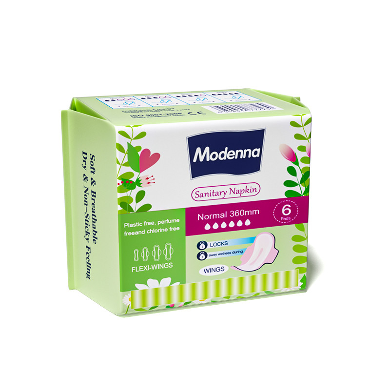 Feminine Hygiene Sanitary Towel 360mm Girl Sanitary Napkin Super Absorbent Ultra Thin