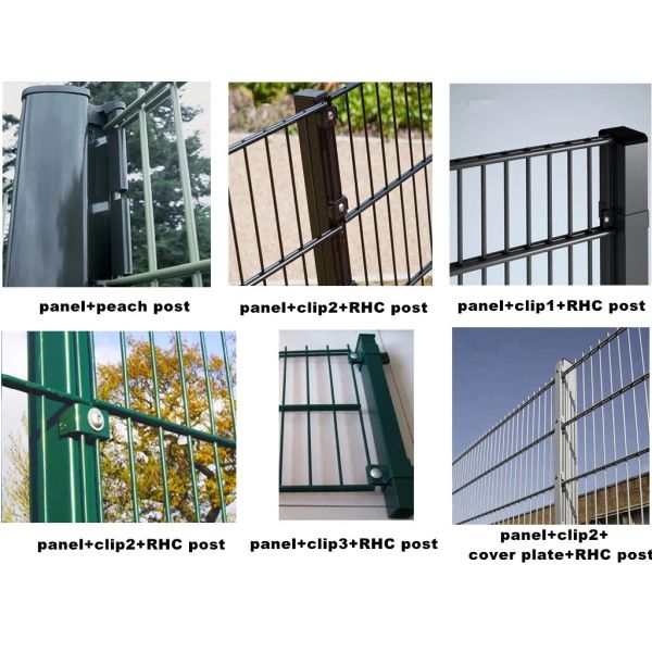 50x200mm 656 868 Double Wire Fence With Attractive Appearance High Rigidity