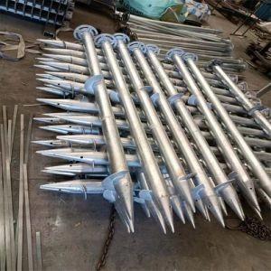 Wholesale 0.217&quot; Tube Thickness Commercial Helical Piles Screw Pile Foundations with Materials from china suppliers