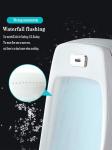 Gravity Flushing Wall Hung Urinal Bowl Top Spud For Male Or Kid