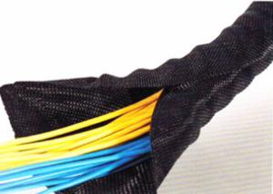 Wholesale Self Adhesive Velcro Braided Cable Wrap , Velcro Sleeve For Cables And Wires from china suppliers