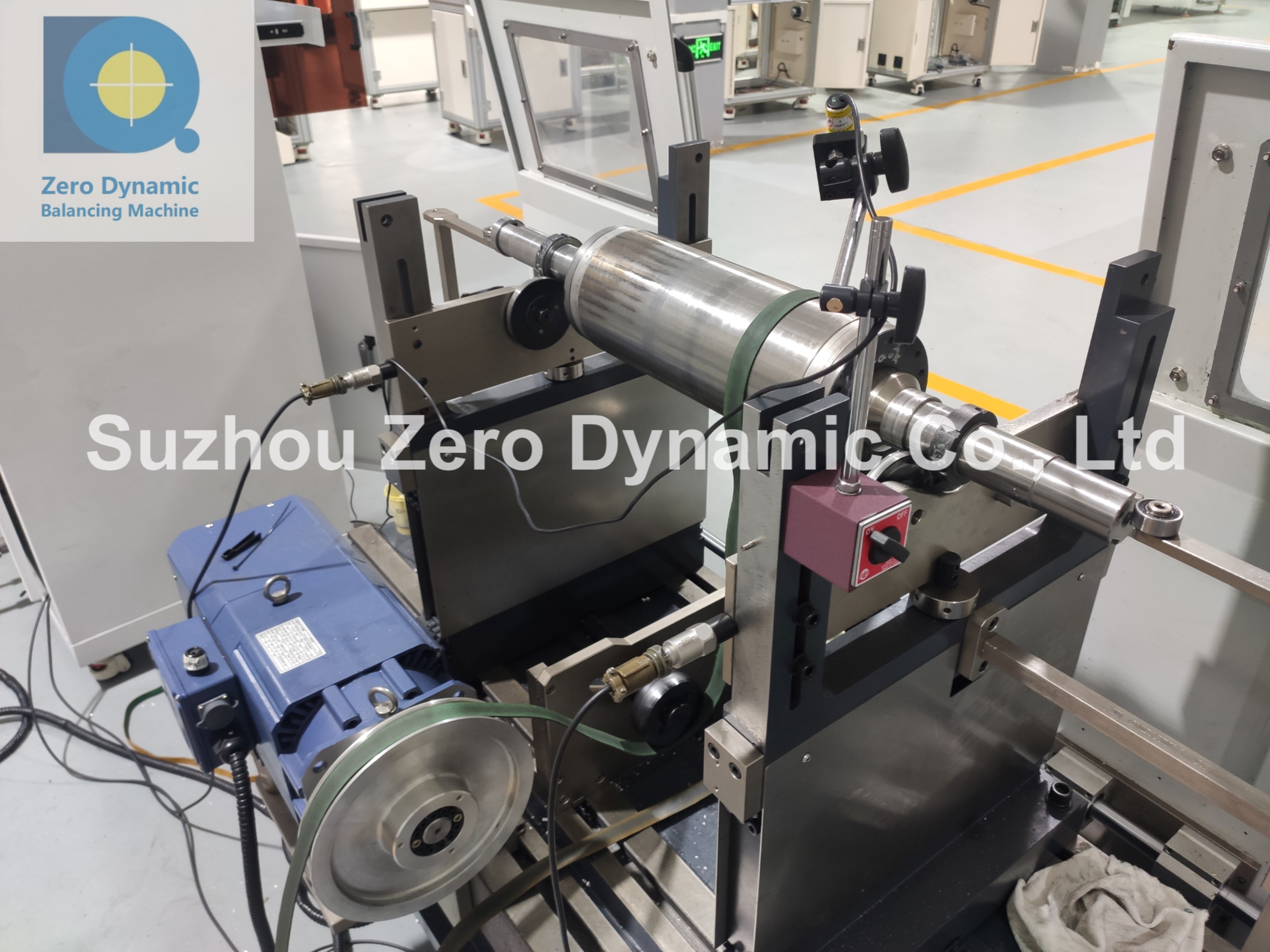Soft Bearing Mechanical Spindle / Electrical Spindle Balancing Machine High Precision Spindle Balancer