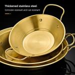 Amazon Hot Selling Cooking Kitchen Cookware Induction Frying Pan Stainless Steel