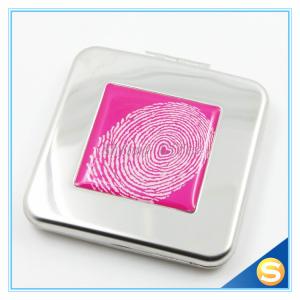 Wholesale China Wholesale Custom Square Shape Cosmetic Pocket Mirror from china suppliers