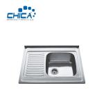 Hot Sale Stainless Steel Kitchen Sink Single Bowl Kitchen Sink Topmount Kitchen