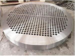 Wholesale Titanium Gr1 Gr2 ASTM SB265 +SA516 Gr60/70 Bimetallic Clad/Cladding Tube Sheets Tubesheet from china suppliers