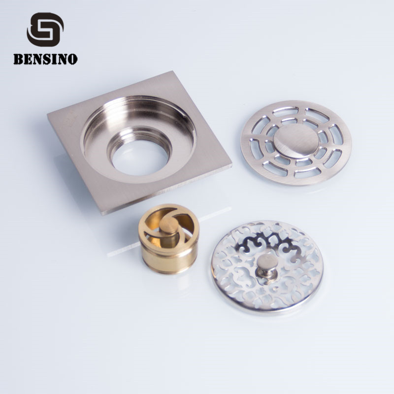 Water Droplets Pattern 100*100mm Square Floor Drain Strainer