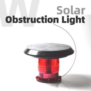 Wholesale AFS702P ICAO Solar LED Chimney Obstruction Light 8KM-10KM Visibility from china suppliers