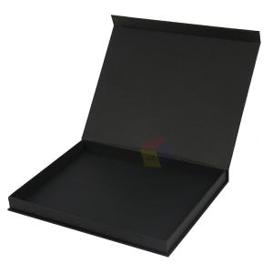 Wholesale Luxury Black Magnetic Closure Album A4 Gift Cardboard Presentation Paper Box Packaging Custom Logo from china suppliers