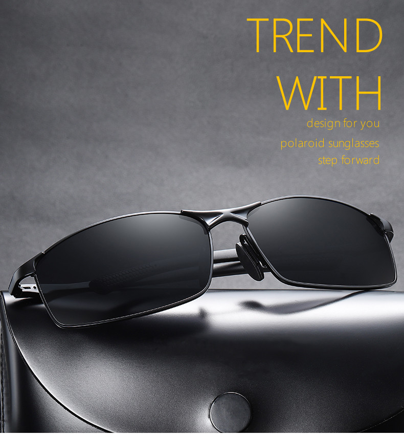 Bike Motorcycle Mens Luxury Polarized Stylish Sunglasses Photochromic Sunglasses With Polarized Lens
