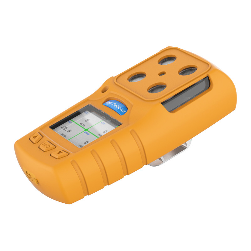 4 In 1 H2s Portable Gas Detector With Usb Charger Visual Alarm
