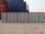 40ft High Cube Side Opening Shipping Container With Four Doors Height 2896MM