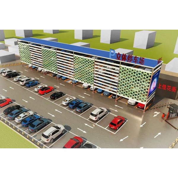 Highly Automated Puzzle Car Parking System 2000kg Puzzle Lift Parking System