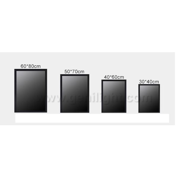 Excellent Anti-wind Ability Rectangle Type VIP 13 Yrs Acrylic RGB Magic LED Writing Board
