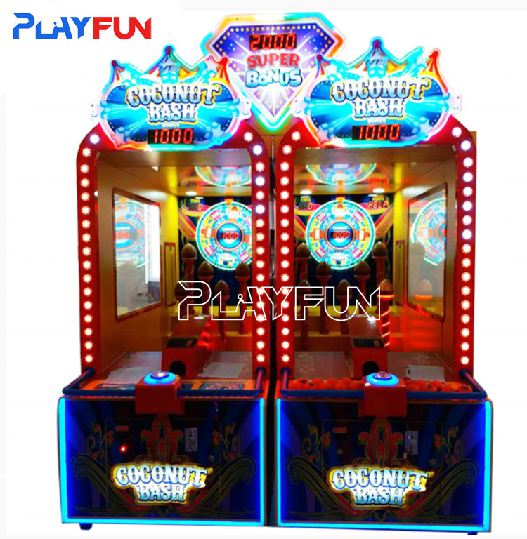 Best Revenue Coconut Bash Ticket Redemption Game Machine Skee ball game