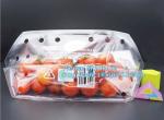 Zip lockk Clear Stand Up Fruit Pouch Packaging Bags, Vented Produce Bags with