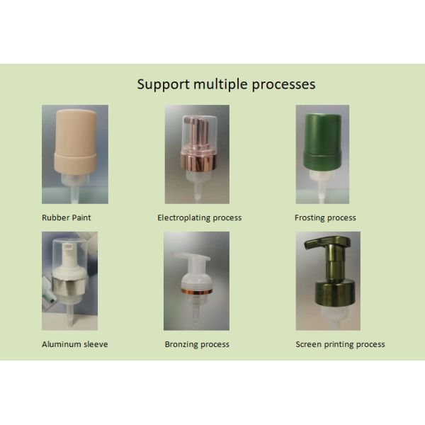 new product 30/410 neck size, Novel design plastic foam pump ,Compression-type closure