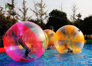 Wholesale Indoor Outdoor 1.0 mm PVC / TPU Inflatable Walk On Water Ball Of 2m Diameter from china suppliers