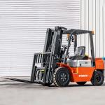 Heavy Lifting 2-3 Ton Diesel Forklift 3-4 Meters Overall Length