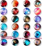 Mixed-Color Glitter Glass Fridge Magnets For Whiteboard/Locker/Cabinet