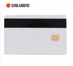 Wholesale White Contact Card Blank PVC Magenitic Stripe Smart Card with Free sample from china suppliers