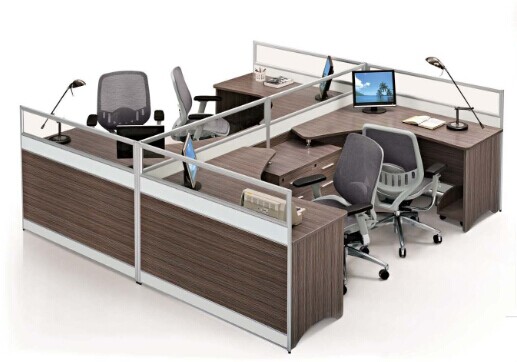 modern office panel workstation for 4 persons,#JO-7026