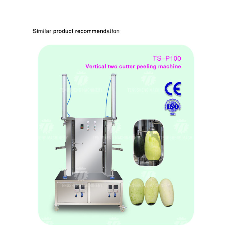 1.0KW 90KG Pineapple pineapple watermelon cantaloupe peeler small single head peeler commercial pumpkin peeler