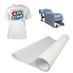 75mic matte White ink printing DTF pet film hot peel 30cm 60cm direct to film