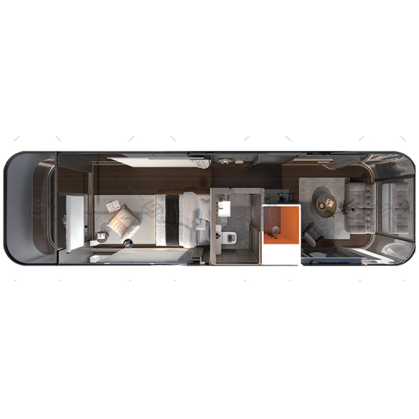 Outdoor Office Pod designed to create a comfortable and workspace solution perfect for professionals seeking privacy and focus outdoors