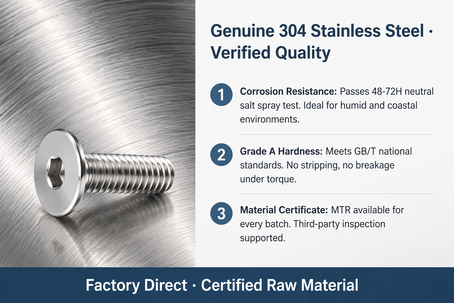 304 Stainless Steel CM Ultra-Thin Large Flat Head Hex Socket Machine Screws Bolts M2 M3 M4 M5 Metric Precision Countersunk Fasteners for Electronics