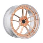 Custom designed Two pieces forged wheels 18 19 20 21 22 23 24 inch alloy car rim