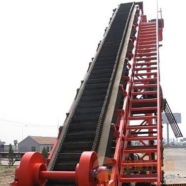 Economic and efficient inclined belt chute conveyor Oil Acid Resistant